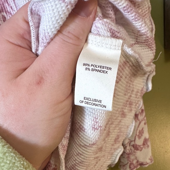 Laura Ashley Pink Floral Long Sleeve Top - Picture 3 of 9